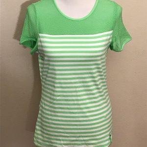 Ralph Lauren (Lauren Active) Shirt Green White